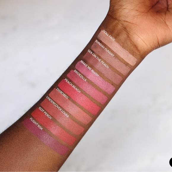 Too Faced Peach Kiss Moisture Matte Longwear Lipstick - Shade: Bridezilla - Picture 9 of 9